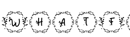 Winteria Christmas Monogram Reg