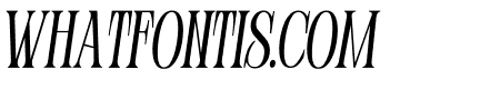 Moresh Italic