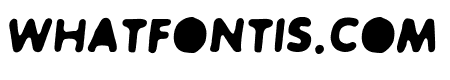 Rockford Blackout Italic Black 