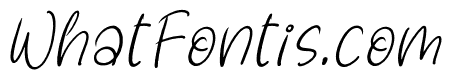 Mandeylas Childish Italic