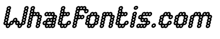 CONNECT THE DOTS Bold Italic