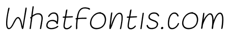 montie\\\'s Light Italic