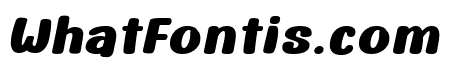 PUAI Black Italic