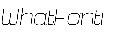 nompang Thin Italic