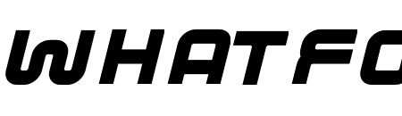 EMOTIQ Slant Bold