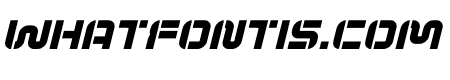 EMOTIQ Stencil Slantl Bold