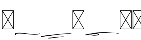 Anthonio Script Swashes