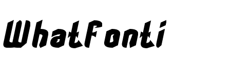 TOY SOLDIER Bold Italic