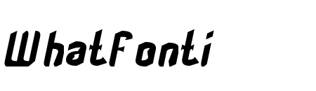 TOY SOLDIER Italic
