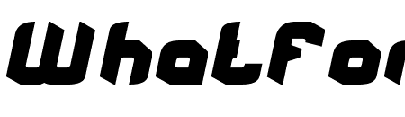 SCREWDRIVER Bold Italic
