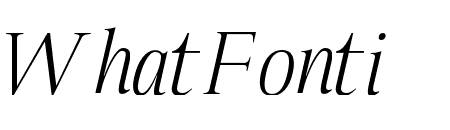 QiaDisplay-LightItalic