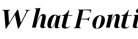 Qia Display Bold Italic