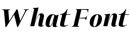Qia Display Extra Bold Italic