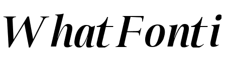 Qia Display Semi Bold Italic