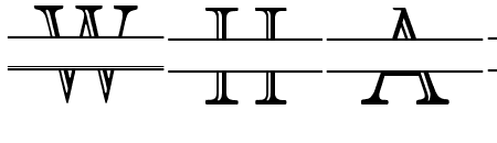 SplitLetterMonogramFont