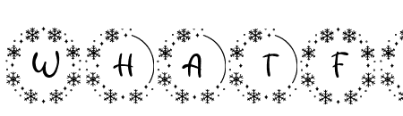 Good Christmas Monogram Regular
