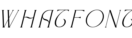 GORTHE Italic