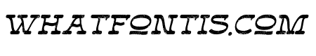 Forteast Rough Italic