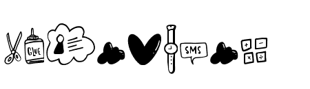 Hallo Kids Doodles