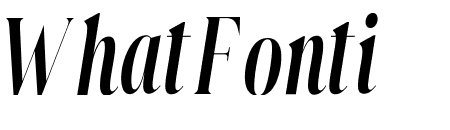Perfectly Nostalgic Condensed Italic Condensed Italic