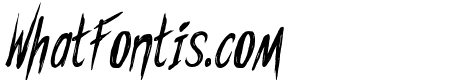 Black House Italic