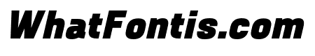 Monton-BlackItalic