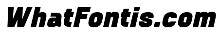 Monton Black Italic