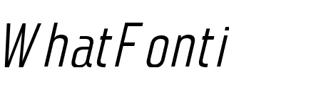 Monton Light Italic