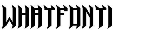 Screager Font
