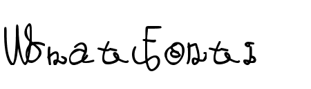 Abstract Handwriting Regular