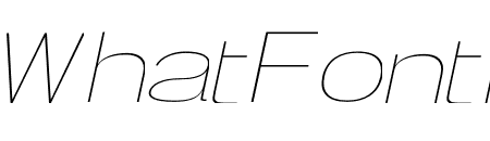 CORVO Thin Italic