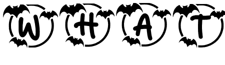 Monogram Circle Bat