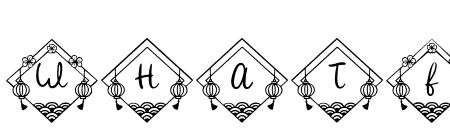 Yokata Chinese Monogram Regular