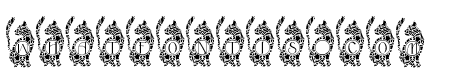 Happy Cat Mandala Monogram