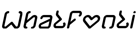 ORDINARY LOVE Bold Italic