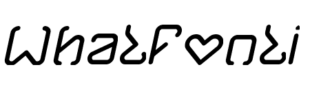 ORDINARY LOVE Italic