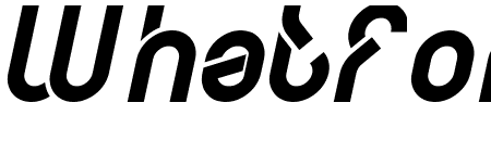 SAVE FOREST Bold Italic