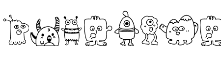 Monster 2 Dingbats