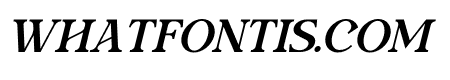 Clements Morgle Serif Italic