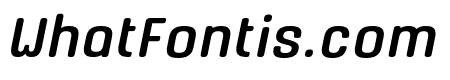 MANI NEUE Medium Italic