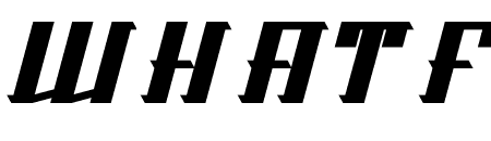 Roger Squad Font