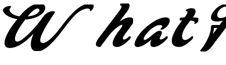 BlackerScript-Italic