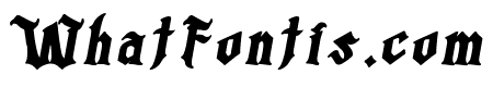 Grogoth Bold Italic