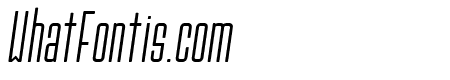 thongkorn Thin Italic