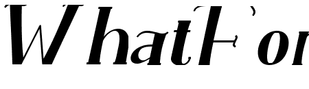 Executive Boss Serif Italic