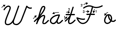 ABCD_Cursive_Arrows