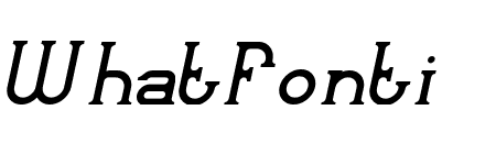 FICTION Italic