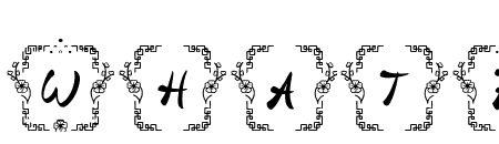 Goan Chinese Monogram Regular