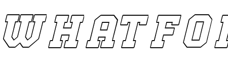 Fastrun-ItalicOutline