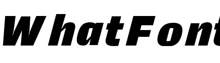 Rogy ExtraBold Italic
